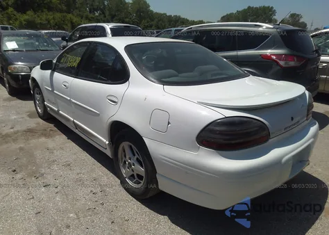 2001 Pontiac Grand Prix Gt z USA, uszkodzony, nr VIN 1G2WP52KX1F202560